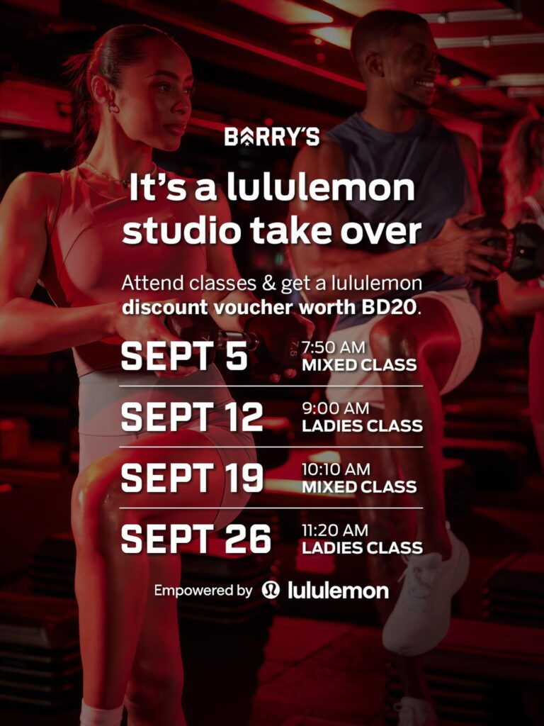 lululemon Studio Takeover at Barry’s Bahrain